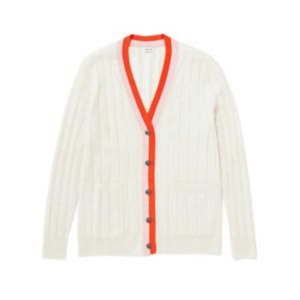 KULE Sinclair Sweater (cream/poppy/pink)- BRAND NEW (W/ TAGS), NEVER WORN
